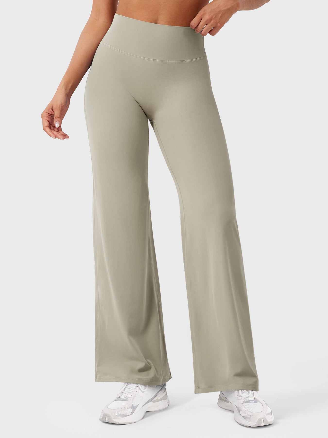 High-Waist Straight-Leg No Front Seam Buttery Soft Gym Yoga Pants for Women Fitness Tights summerwins