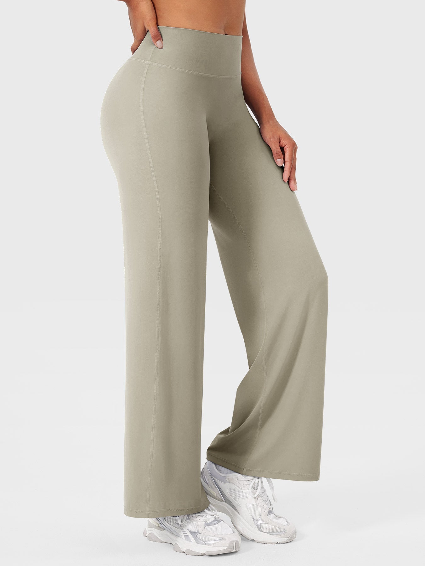 High-Waist Straight-Leg No Front Seam Buttery Soft Gym Yoga Pants for Women Fitness Tights summerwins