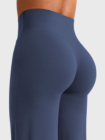 High-Waist Straight-Leg No Front Seam Buttery Soft Gym Yoga Pants for Women Fitness Tights summerwins