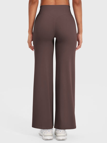 High-Waist Straight-Leg No Front Seam Buttery Soft Gym Yoga Pants for Women Fitness Tights summerwins