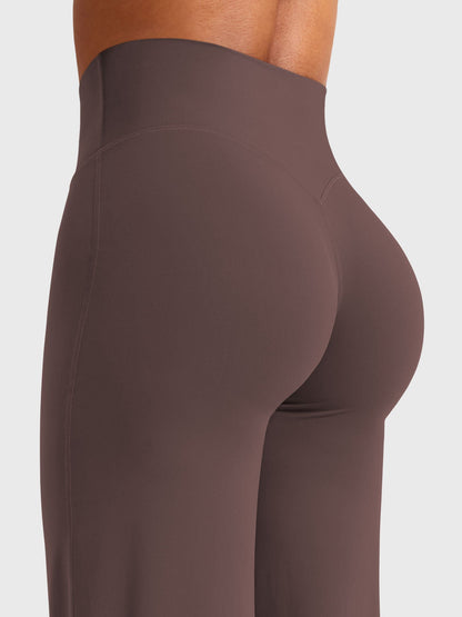High-Waist Straight-Leg No Front Seam Buttery Soft Gym Yoga Pants for Women Fitness Tights summerwins