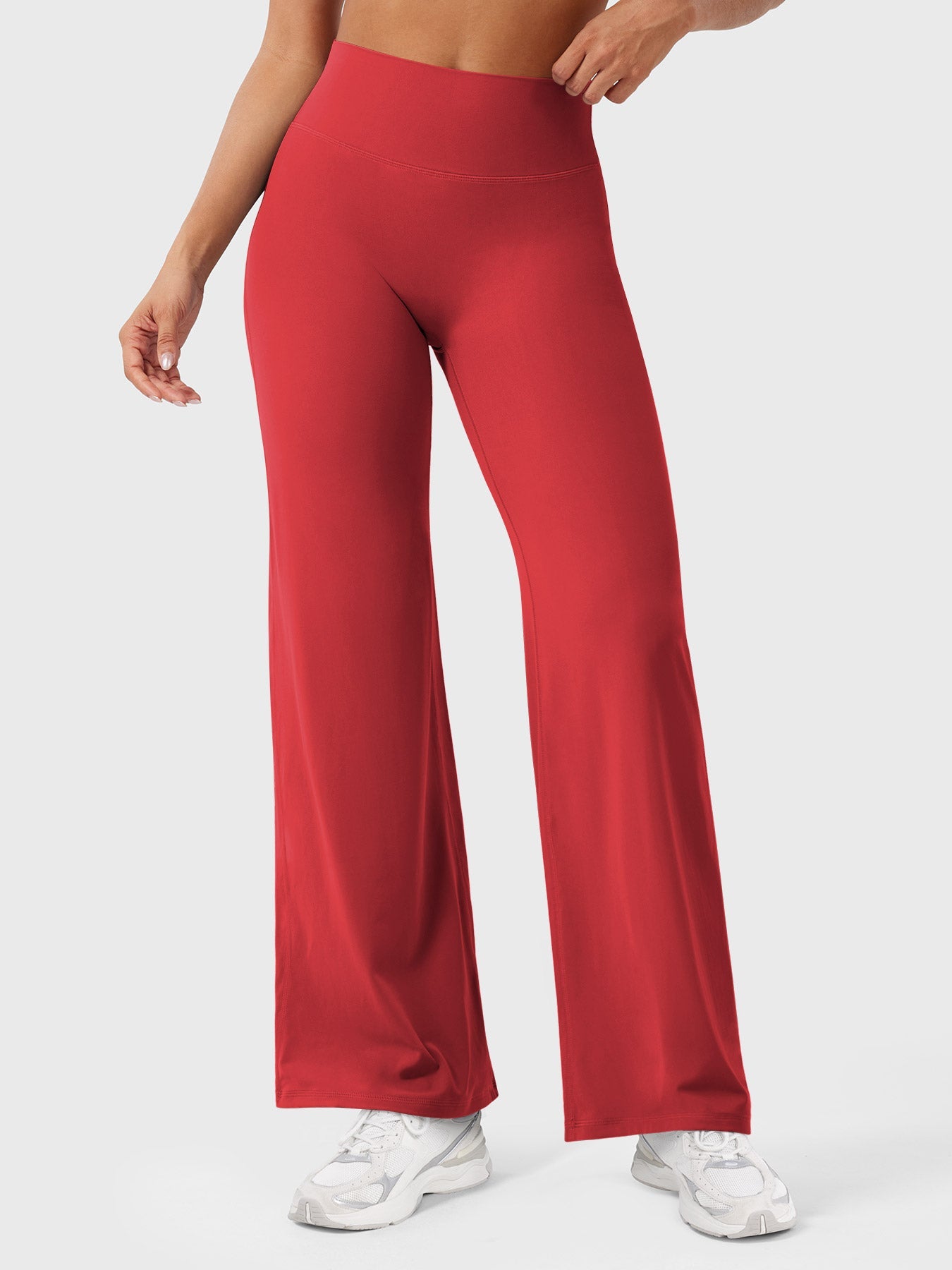 High-Waist Straight-Leg No Front Seam Buttery Soft Gym Yoga Pants for Women Fitness Tights summerwins