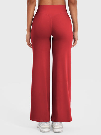 High-Waist Straight-Leg No Front Seam Buttery Soft Gym Yoga Pants for Women Fitness Tights summerwins