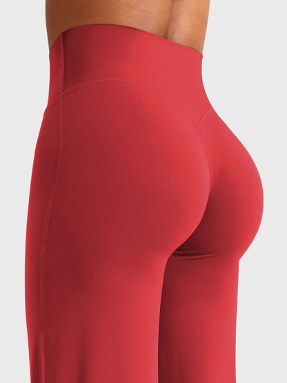 High-Waist Straight-Leg No Front Seam Buttery Soft Gym Yoga Pants for Women Fitness Tights summerwins