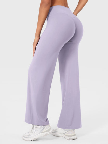 High-Waist Straight-Leg No Front Seam Buttery Soft Gym Yoga Pants for Women Fitness Tights summerwins