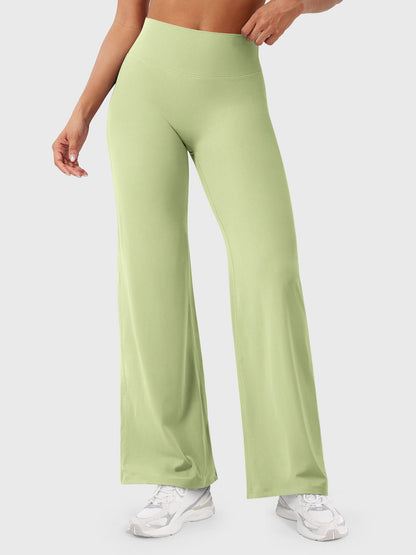 High-Waist Straight-Leg No Front Seam Buttery Soft Gym Yoga Pants for Women Fitness Tights summerwins