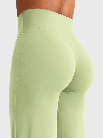 High-Waist Straight-Leg No Front Seam Buttery Soft Gym Yoga Pants for Women Fitness Tights summerwins